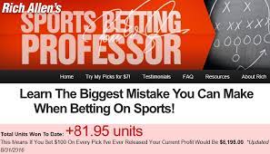 The Sports Betting Professor With Rich Allen